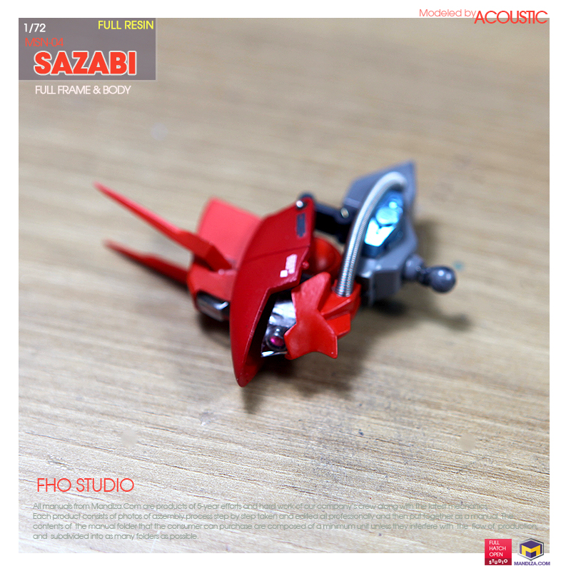 BODY] MSN-04 SAZABI HEAD 03-06