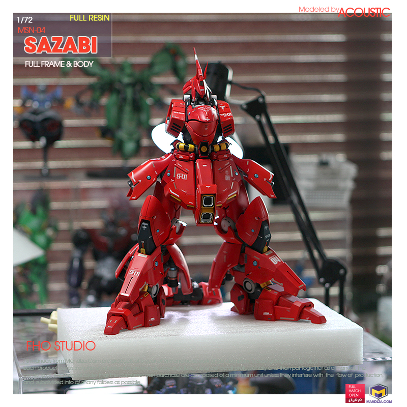 BODY] MSN-04 SAZABI HEAD 03-06