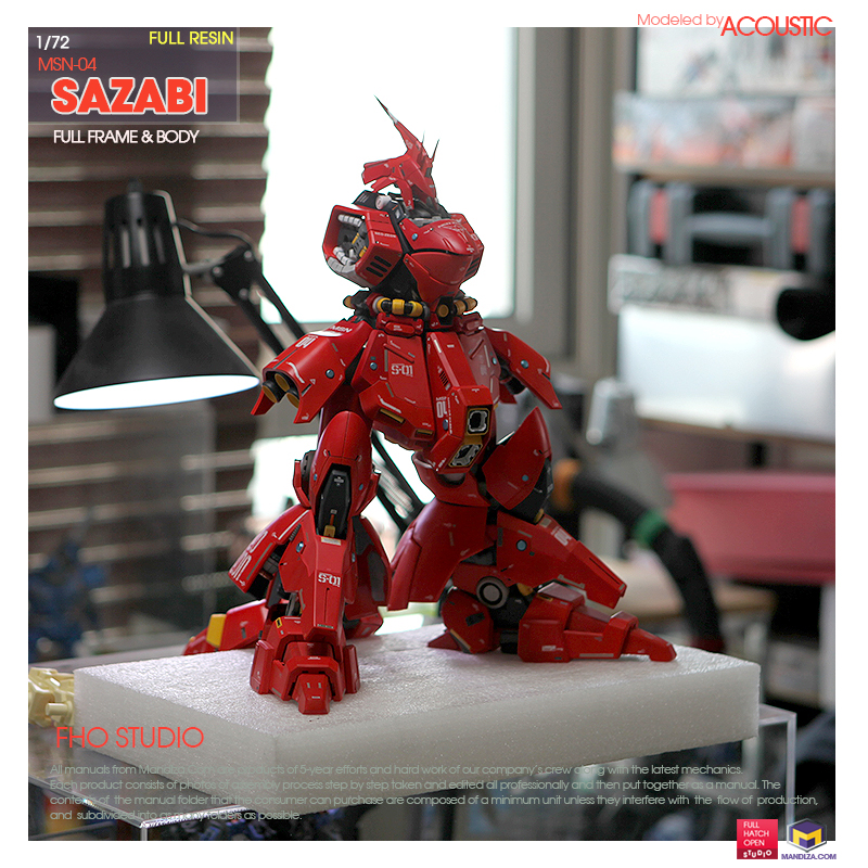 BODY] MSN-04 SAZABI HEAD 03-06