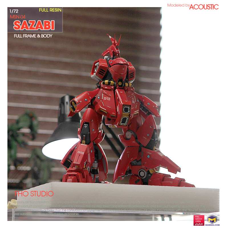 BODY] MSN-04 SAZABI HEAD 03-06