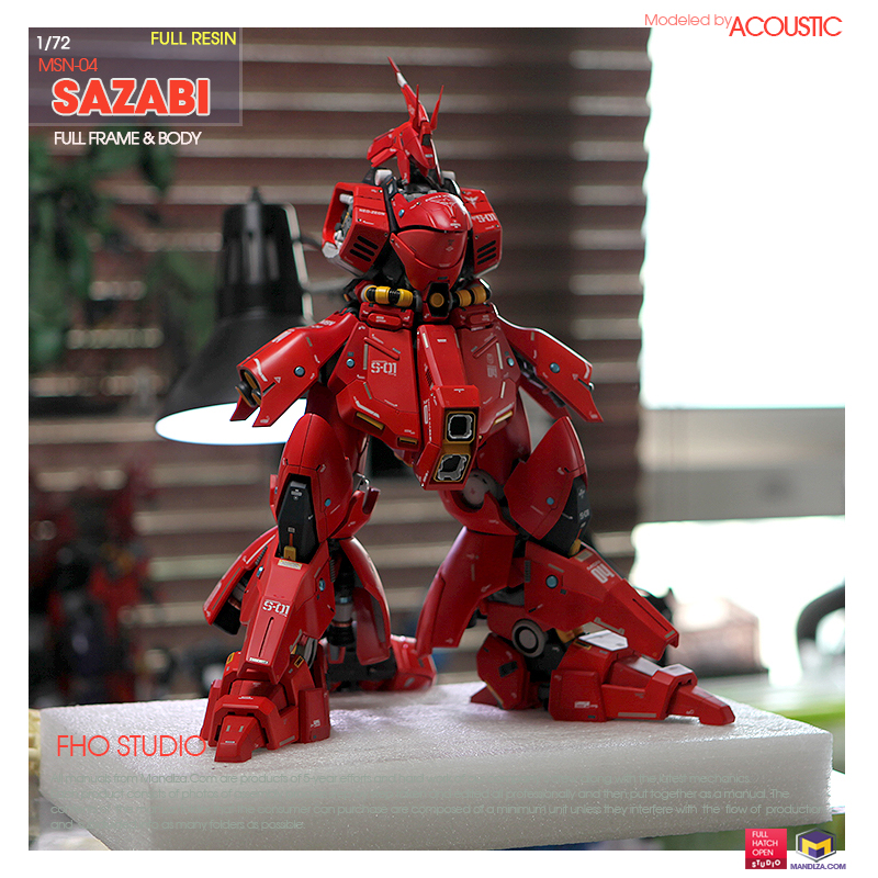 BODY] MSN-04 SAZABI HEAD 03-06