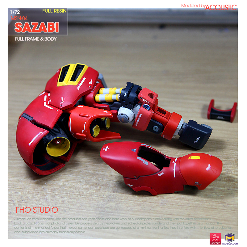 ARM] MSN-04 SAZABI ARM 04-10