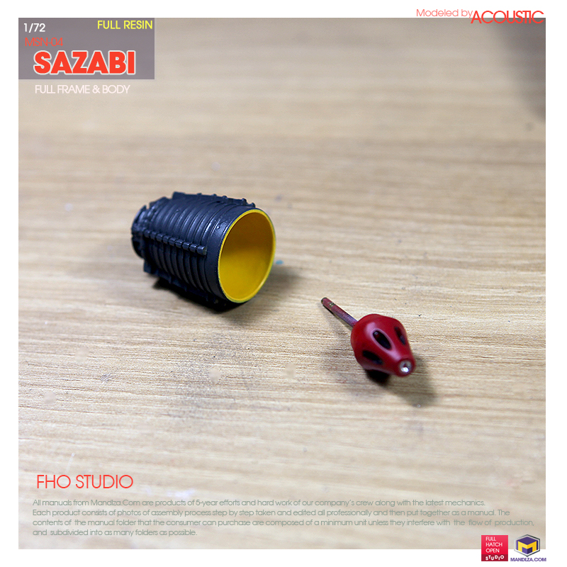 ARM] MSN-04 SAZABI ARM 04-08