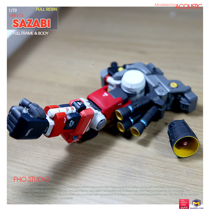 ARM] MSN-04 SAZABI ARM 04-08
