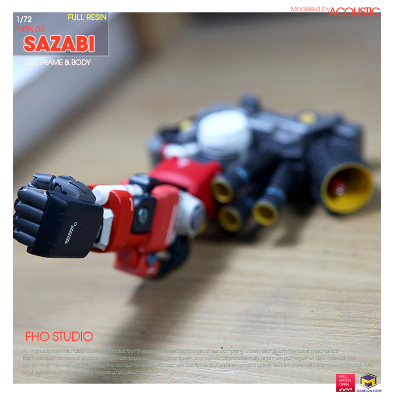 ARM] MSN-04 SAZABI ARM 04-08