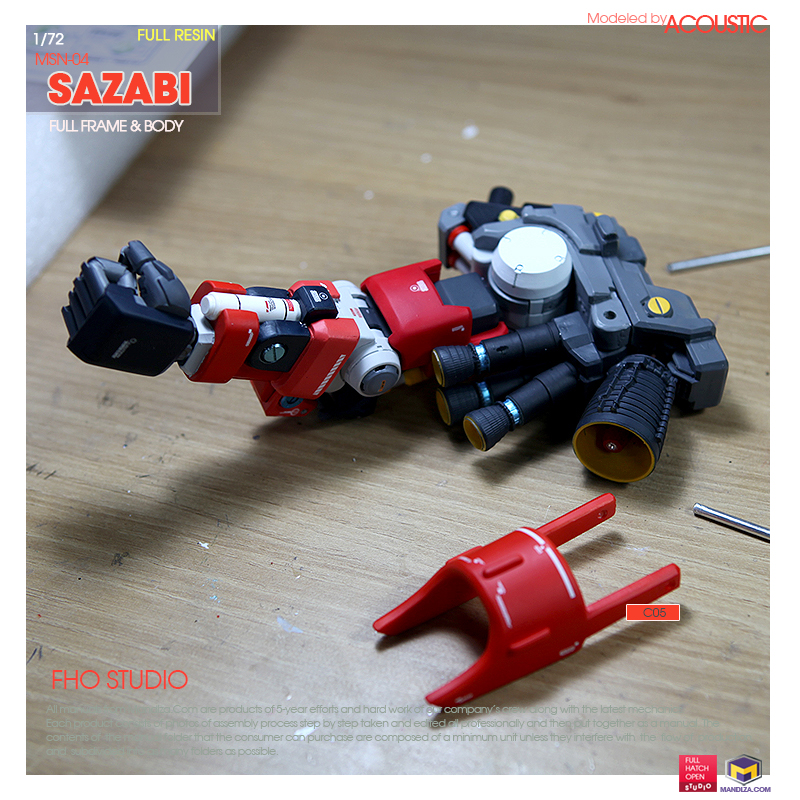 ARM] MSN-04 SAZABI ARM 04-08