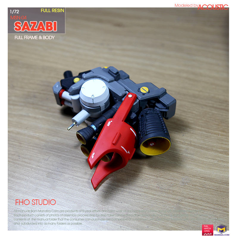 ARM] MSN-04 SAZABI ARM 04-08