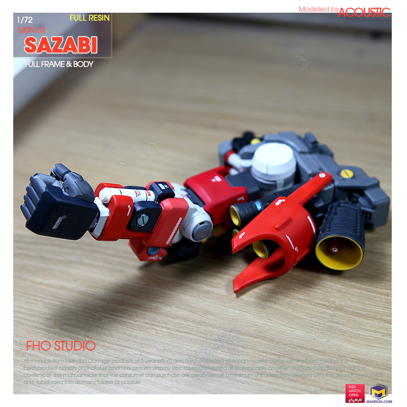 ARM] MSN-04 SAZABI ARM 04-08