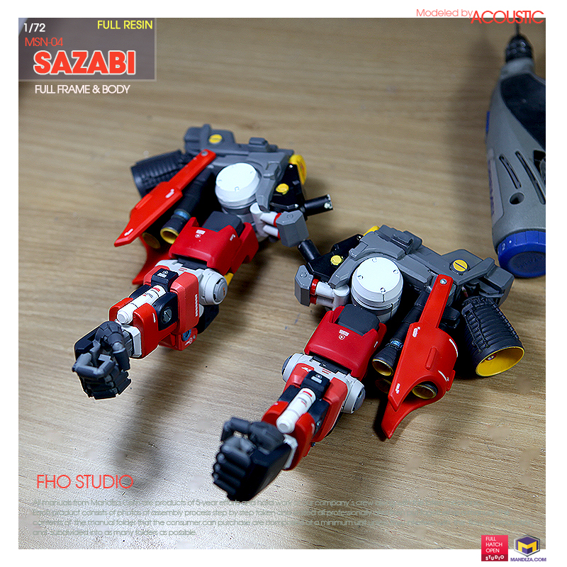 ARM] MSN-04 SAZABI ARM 04-08