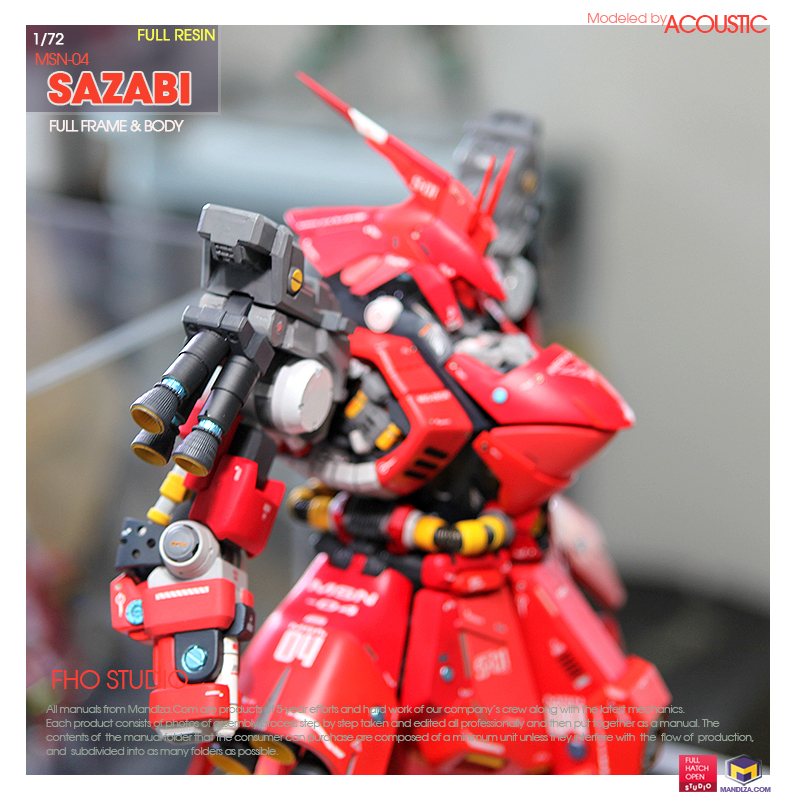 ARM] MSN-04 SAZABI ARM 04-06