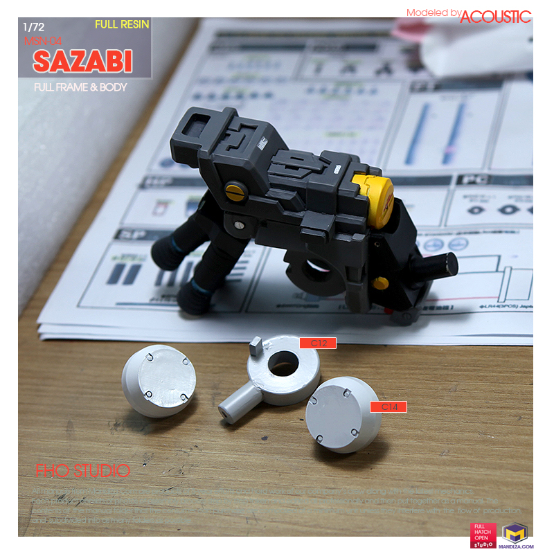 ARM] MSN-04 SAZABI ARM 04-03