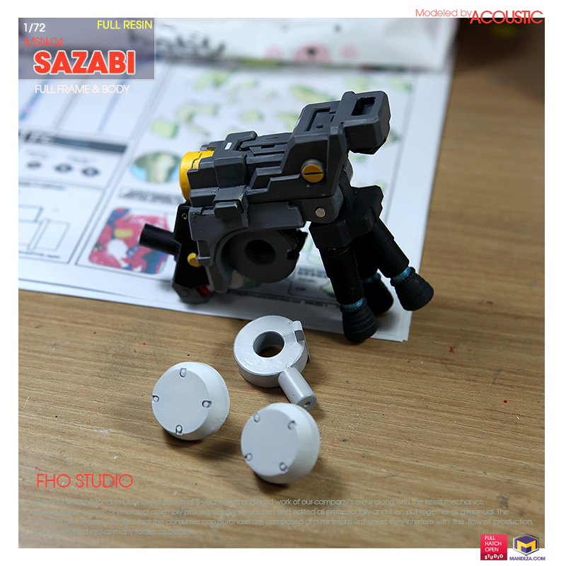 ARM] MSN-04 SAZABI ARM 04-03
