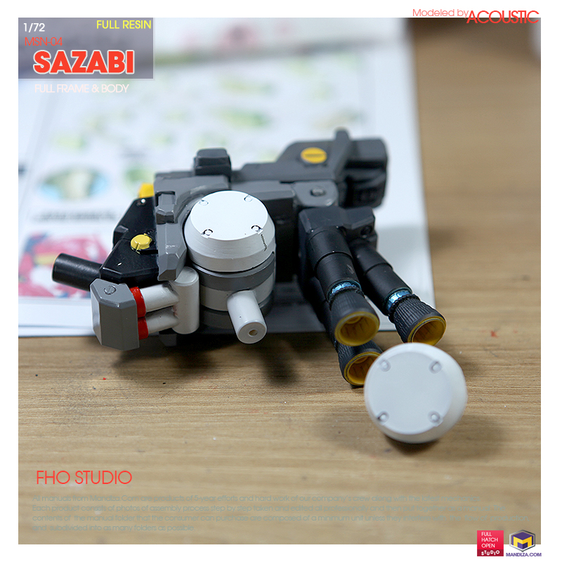 ARM] MSN-04 SAZABI ARM 04-03