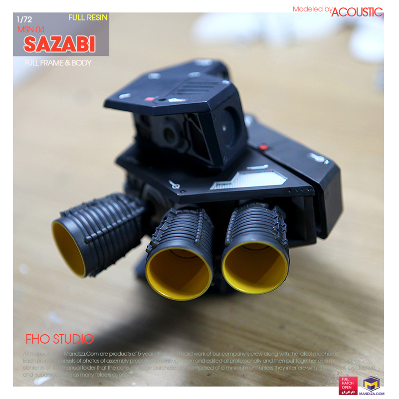 BACKPACK] MSN-04 SAZABI 05-01