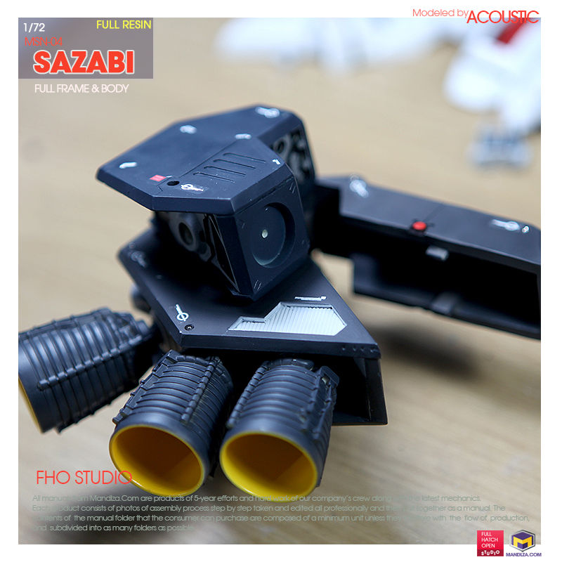 BACKPACK] MSN-04 SAZABI 05-01