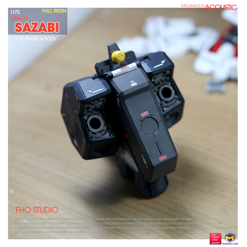BACKPACK] MSN-04 SAZABI 05-01