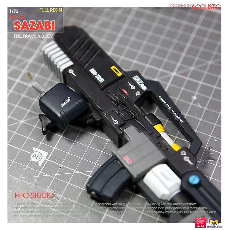 BEAM RIFLE] MSN-04 SAZABI 06-03