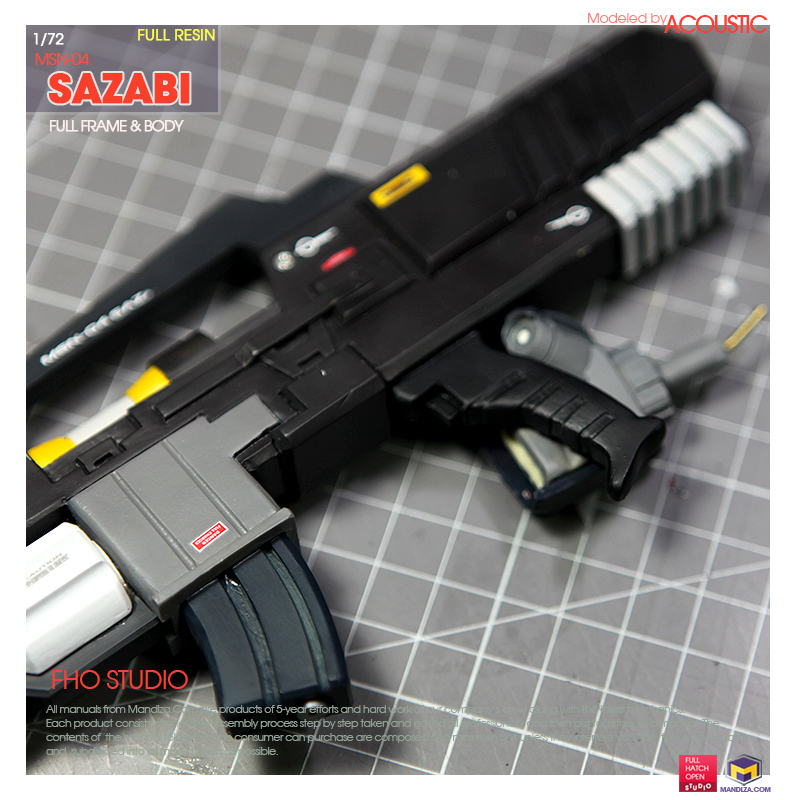 BEAM RIFLE] MSN-04 SAZABI 06-03