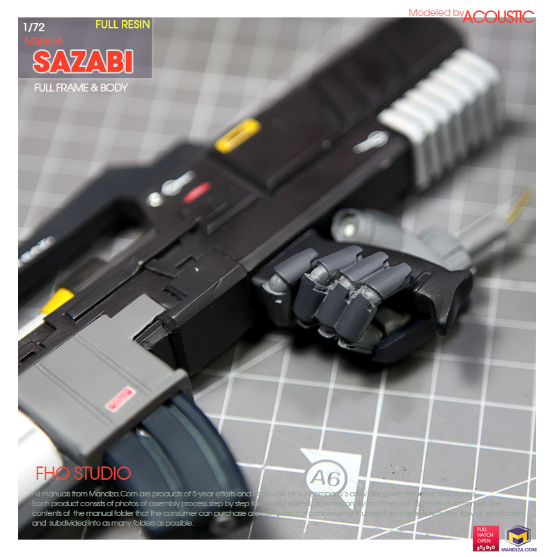 BEAM RIFLE] MSN-04 SAZABI 06-03