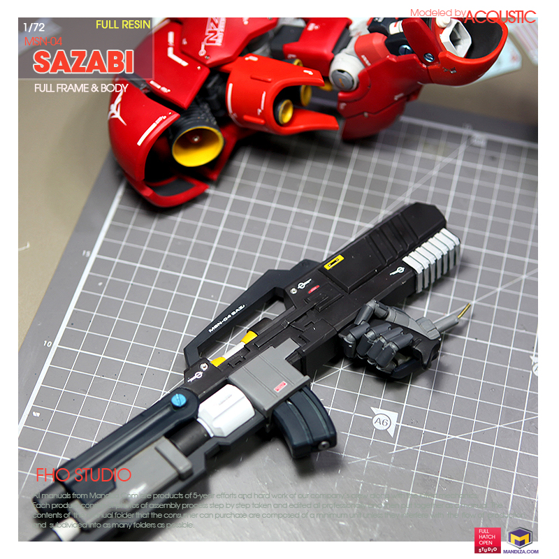 BEAM RIFLE] MSN-04 SAZABI 06-03