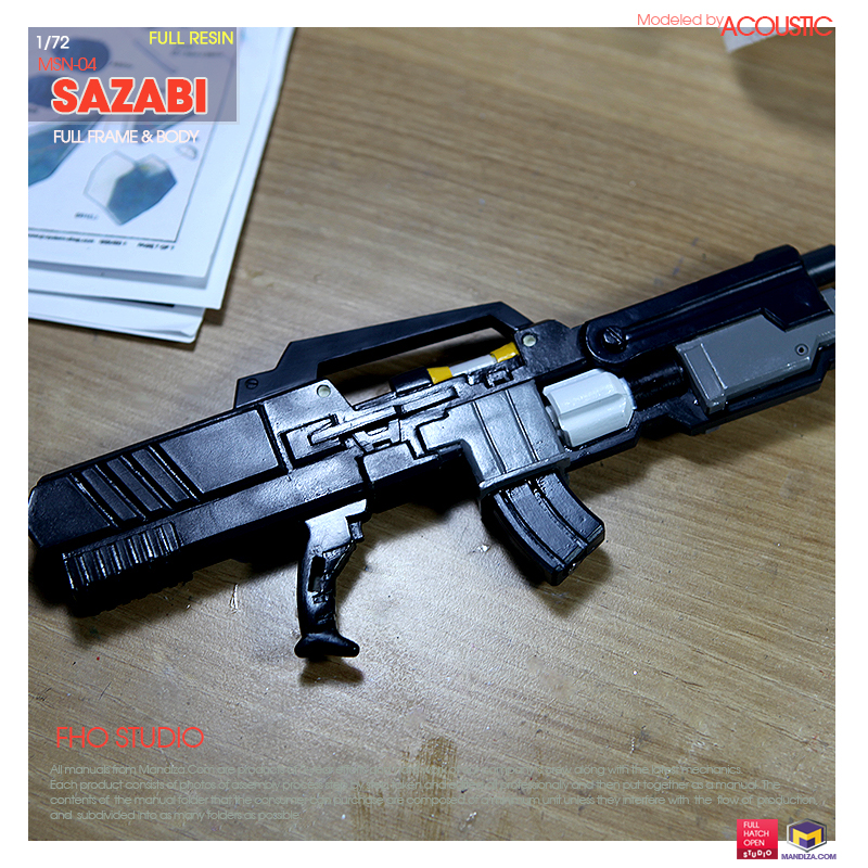 BEAM RIFLE] MSN-04 SAZABI 06-02