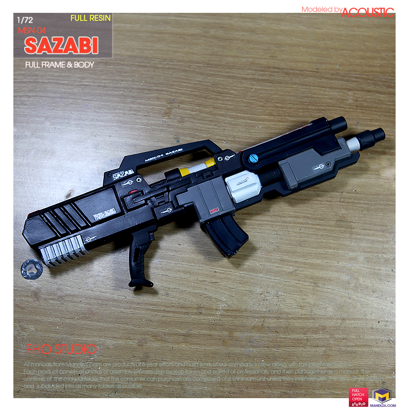 BEAM RIFLE] MSN-04 SAZABI 06-02