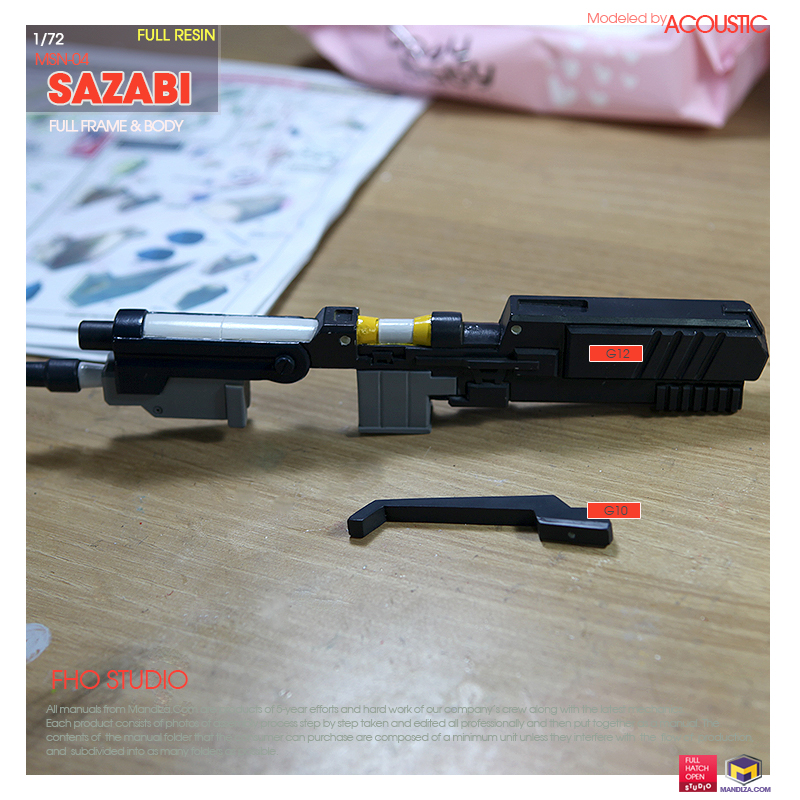 BEAM RIFLE] MSN-04 SAZABI 06-01