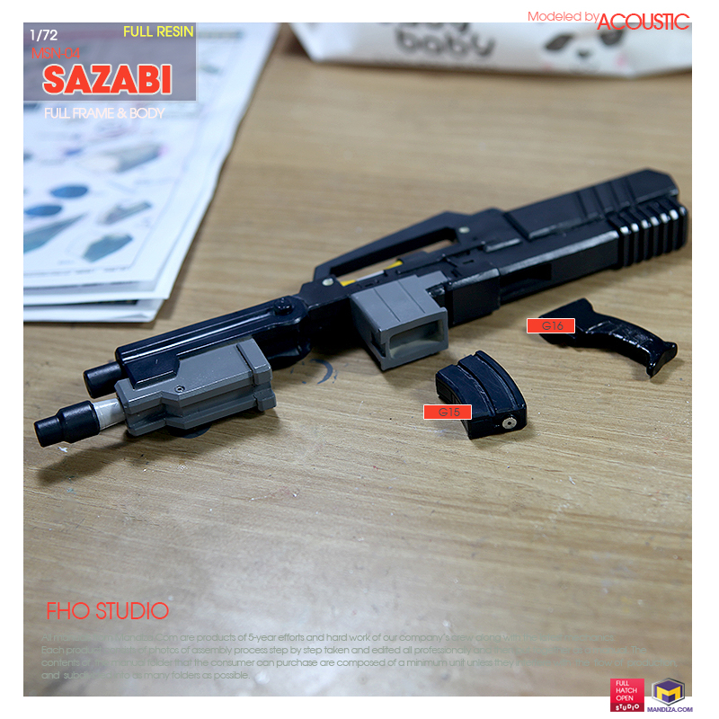 BEAM RIFLE] MSN-04 SAZABI 06-01
