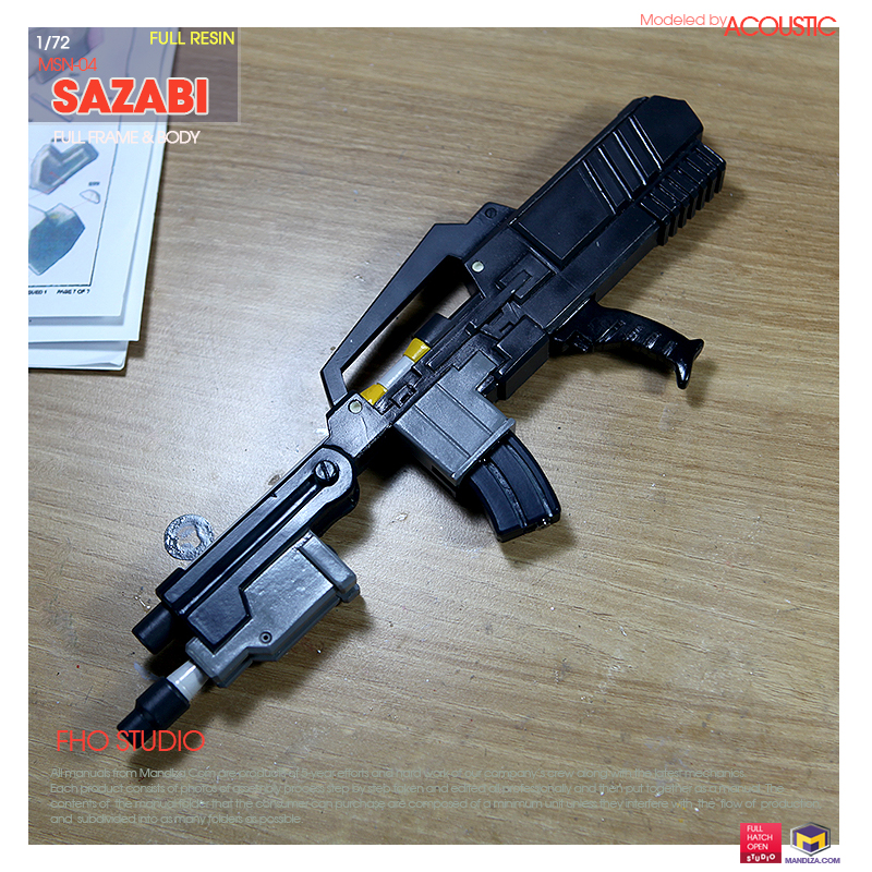 BEAM RIFLE] MSN-04 SAZABI 06-01