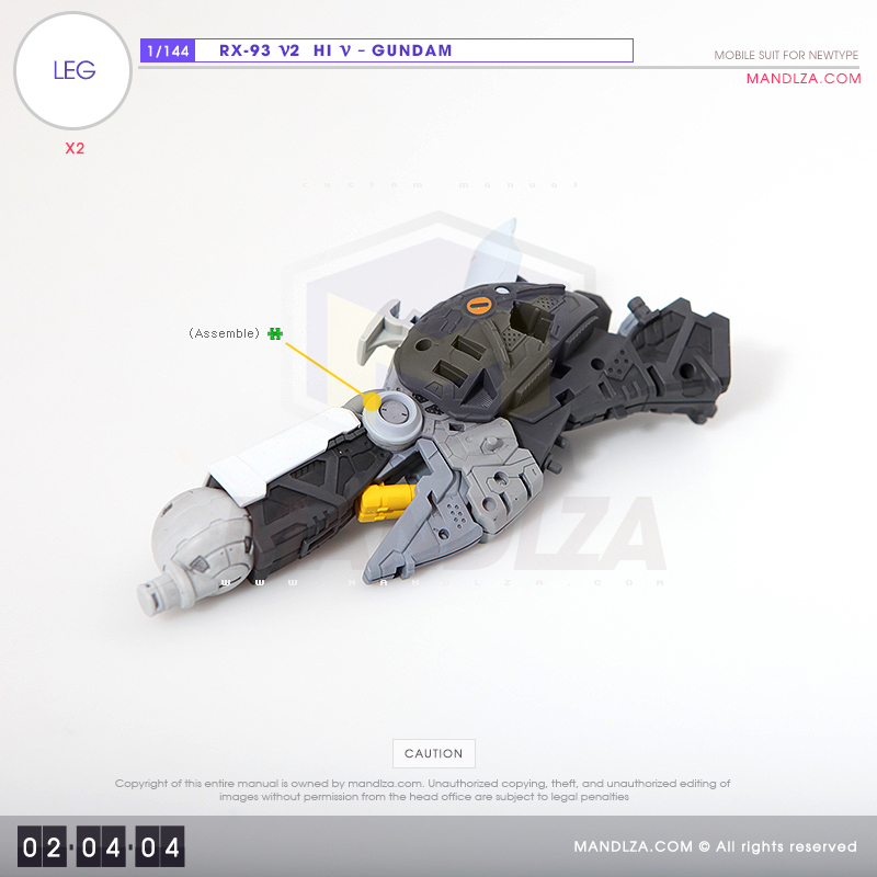 RX-93-υ2 Hi-Nu Gundam [LEG] 02-04