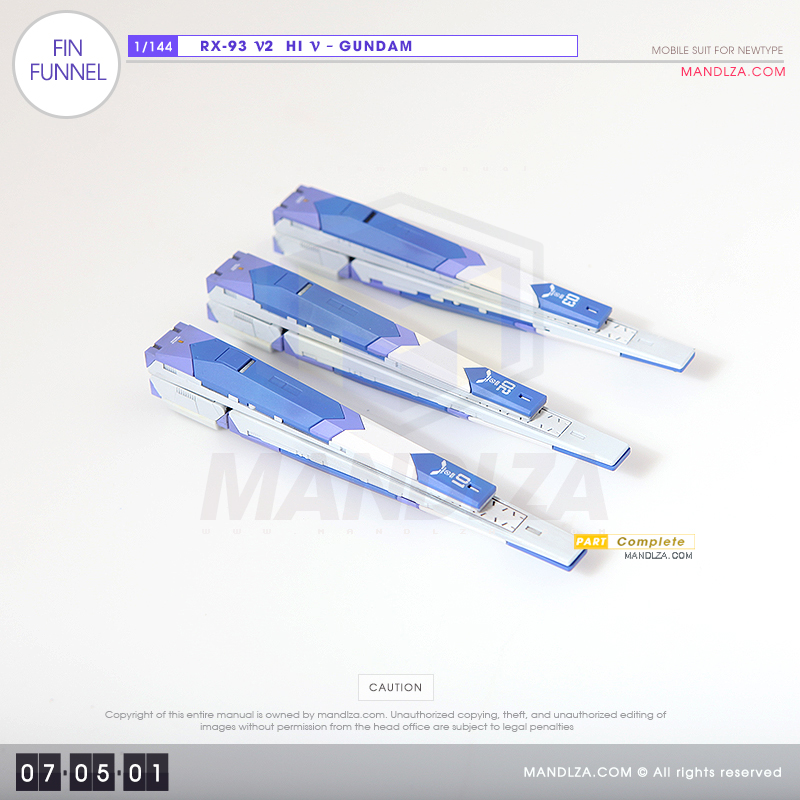 RX-93-υ2 Hi-Nu Gundam [FIN FUNNEL] 07-05