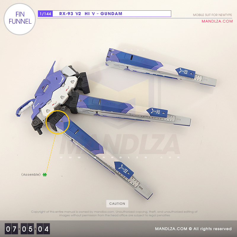 RX-93-υ2 Hi-Nu Gundam [FIN FUNNEL] 07-05