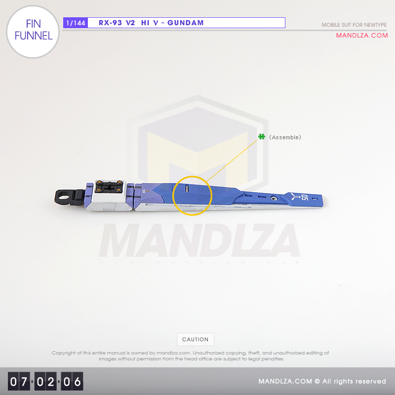 RX-93-υ2 Hi-Nu Gundam [FIN FUNNEL] 07-02