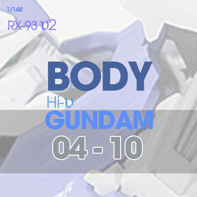 RX-93-υ2 Hi-Nu Gundam [BODY] 04-10