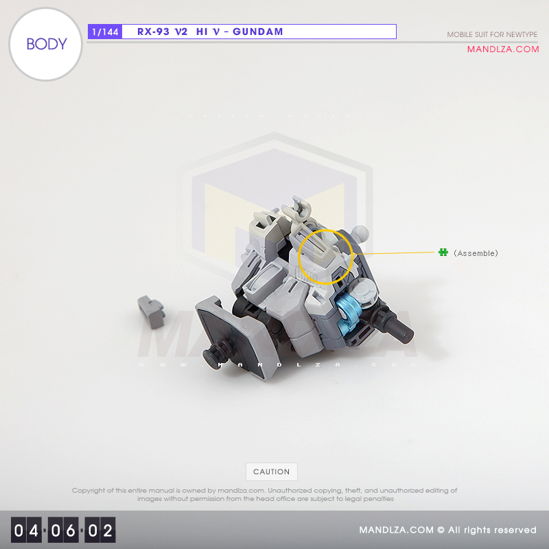 RX-93-υ2 Hi-Nu Gundam [BODY] 04-06