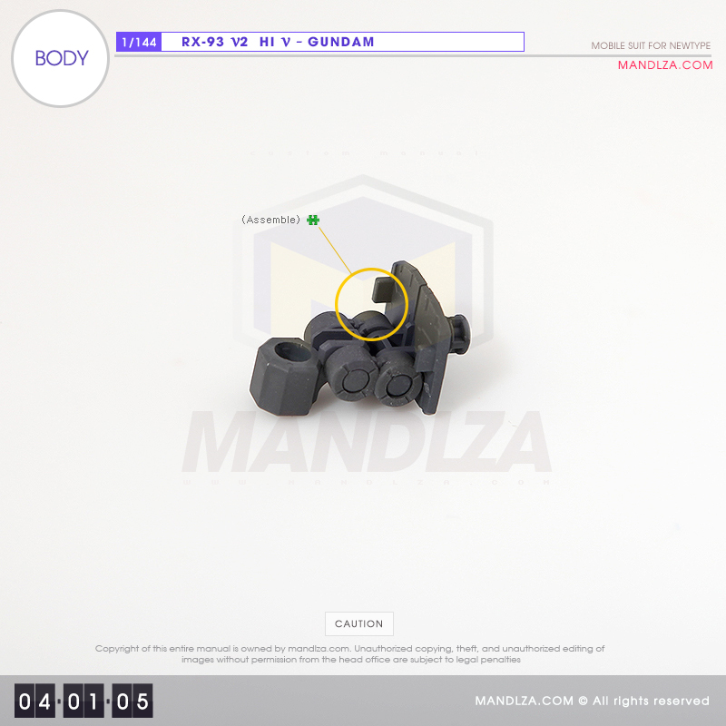 RX-93-υ2 Hi-Nu Gundam [BODY] 04-01