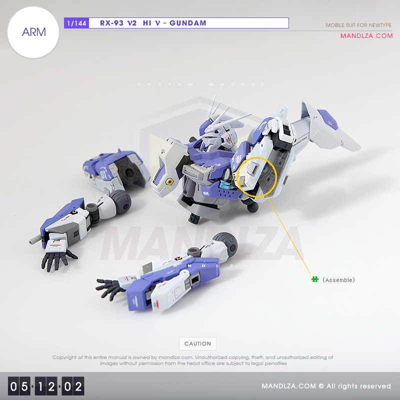 RX-93-υ2 Hi-Nu Gundam [ARM] 05-12