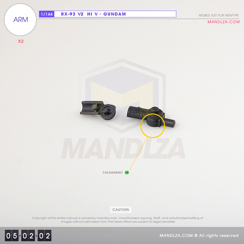 RX-93-υ2 Hi-Nu Gundam [ARM] 05-02