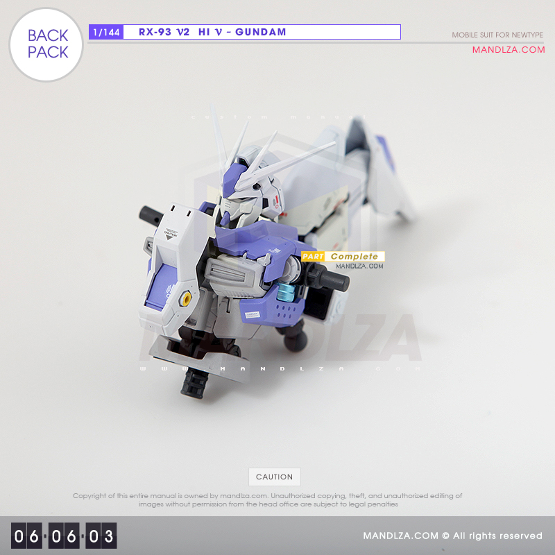 RX-93-υ2 Hi-Nu Gundam [BACKPACK] 06-06